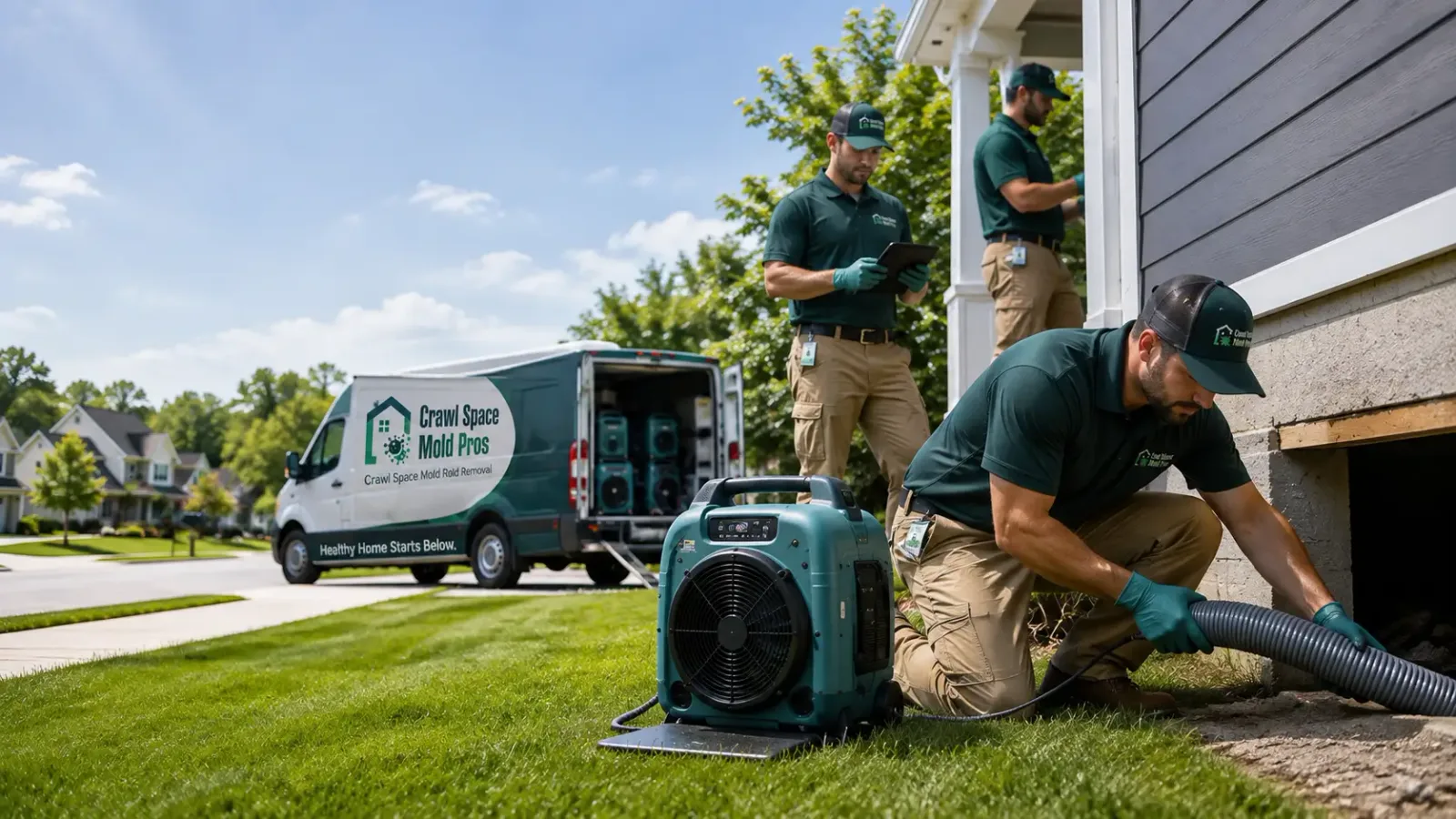 Crawl Space Mold Removal in Solomons, MD